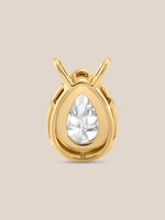Spotlight Pear Diamond Pendant