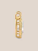 Spotlight Pear Diamond Pendant