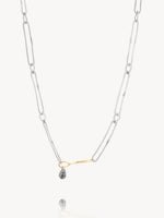 Mixed Metal Paper Clip Chain