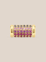 Rainbow Barrel Bead
