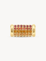 Rainbow Barrel Bead