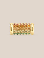 Rainbow Barrel Bead