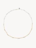 Mixed Metal Paper Clip Chain