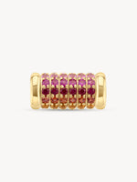 Rainbow Barrel Bead