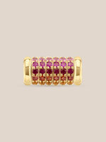 Rainbow Barrel Bead