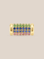 Rainbow Barrel Bead