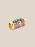Rainbow Barrel Bead