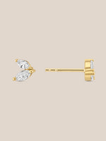 Lucent Marquise Duo Studs