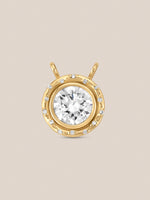 Spotlight Round Diamond Pendant