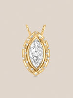Spotlight Marquise Diamond Pendant