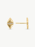 Triangle Diamond Earrings