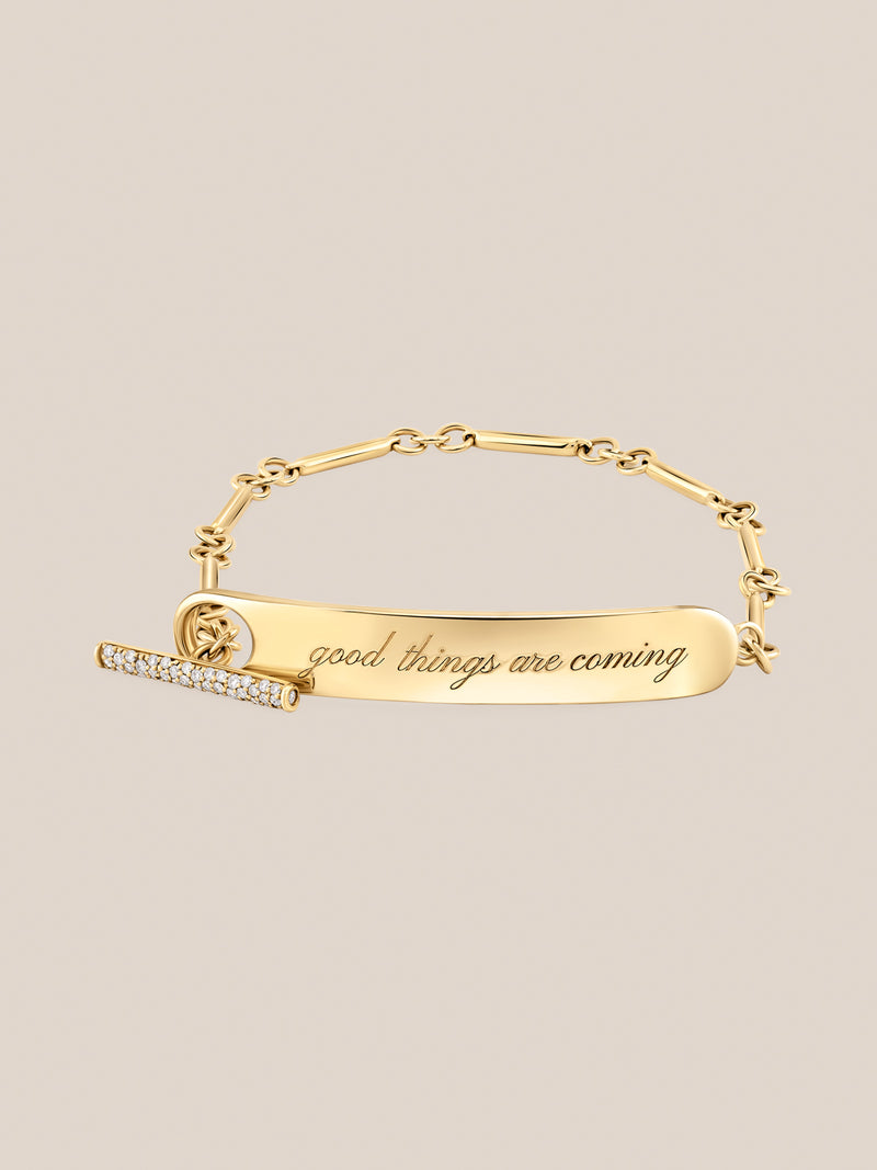 Gold Reflection Bracelet