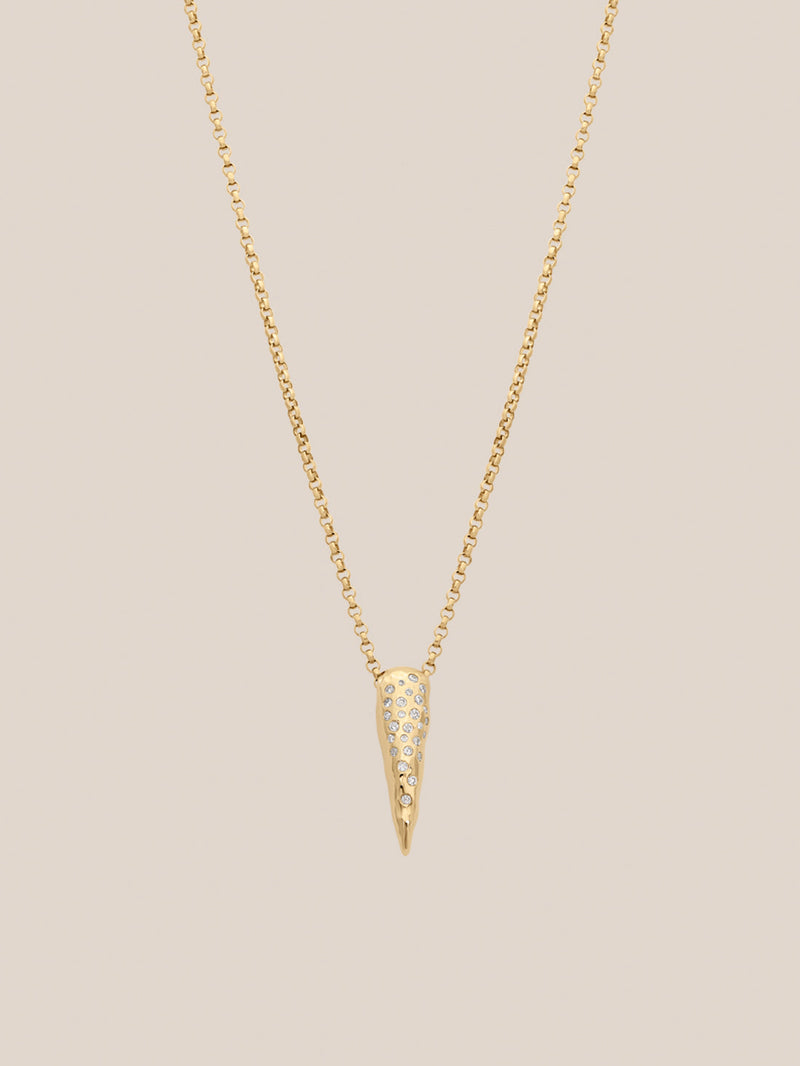 Diamonds in the Rough Necklace