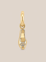 Golden Milgrain Charms