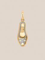 Golden Milgrain Charms