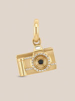 Golden Milgrain Charms