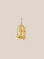 Golden Milgrain Charms