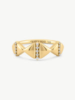 Triangle Diamond Ring