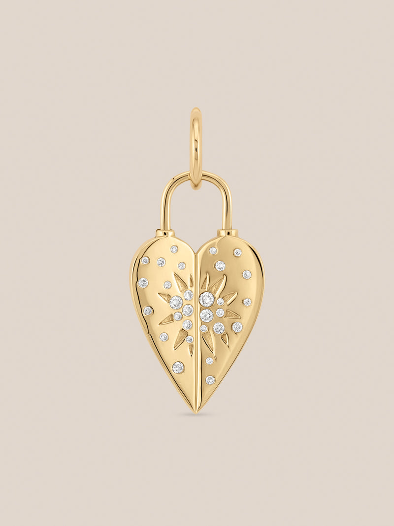 Love Explosion Heart Pendant