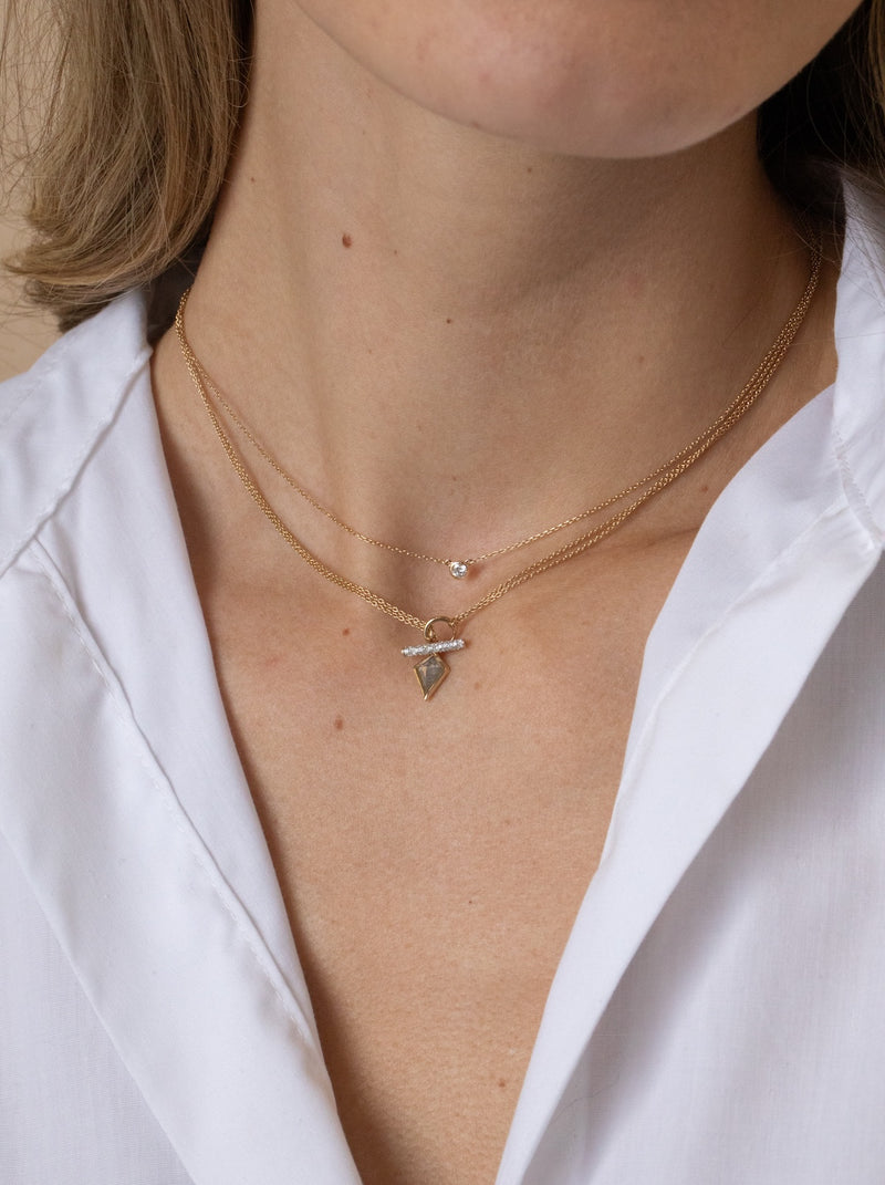 Shades of Gray Necklace