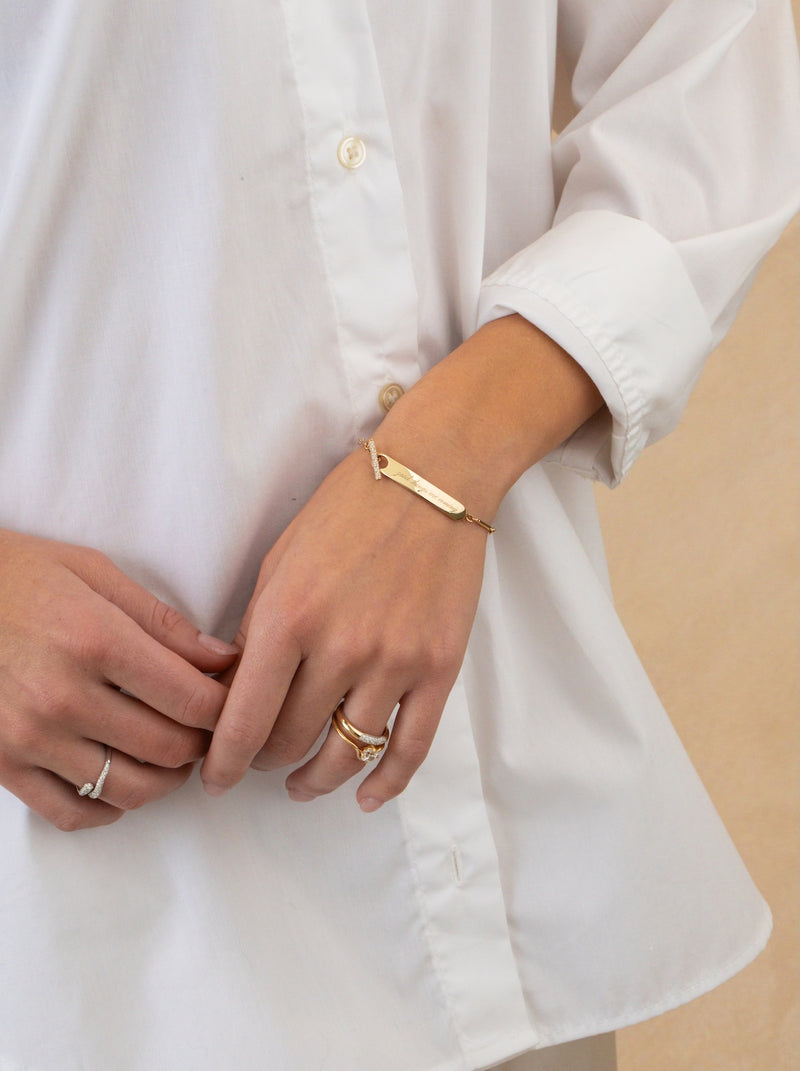 Gold Reflection Bracelet