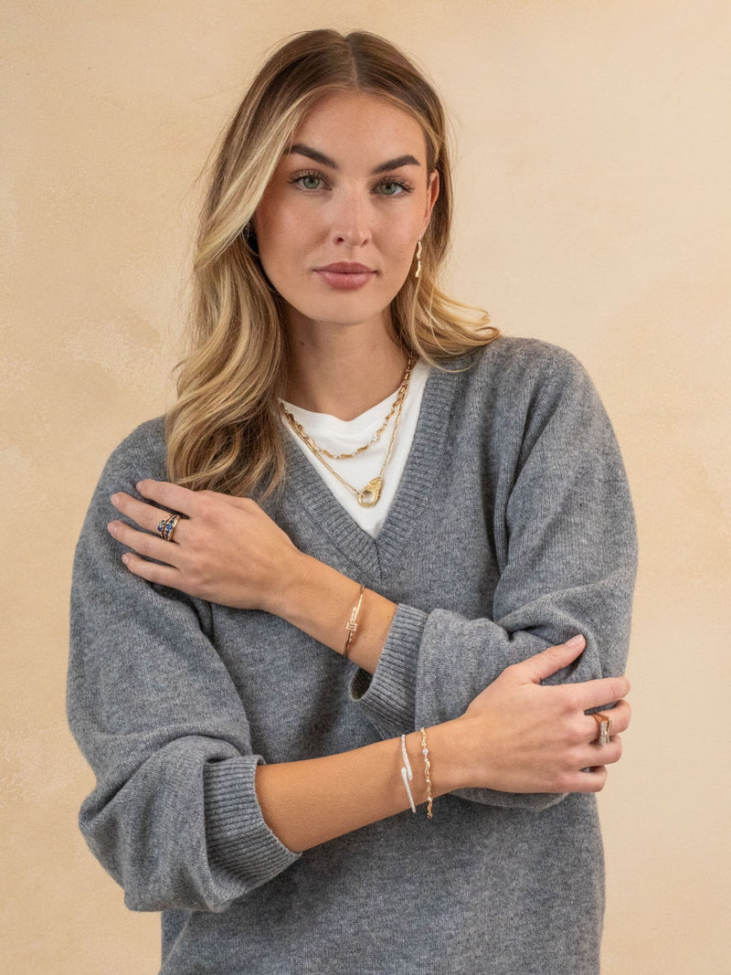 Wavy Diamond Bracelet