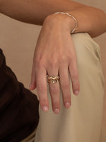 Triangle Diamond Ring