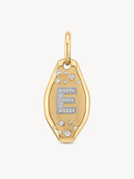 Initial Skipping Stone Pendant
