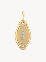 Initial Skipping Stone Pendant
