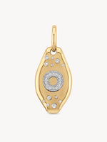 Initial Skipping Stone Pendant