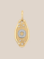 Initial Skipping Stone Pendant