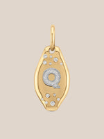 Initial Skipping Stone Pendant