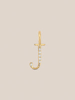 Diamond Initial Pendants