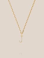 Diamond Initial Pendants