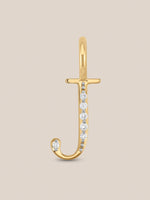 Diamond Initial Pendants
