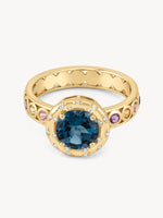 London Blue Topaz Grand Spotlight Ring