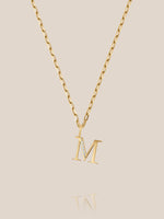 Diamond Initial Pendants