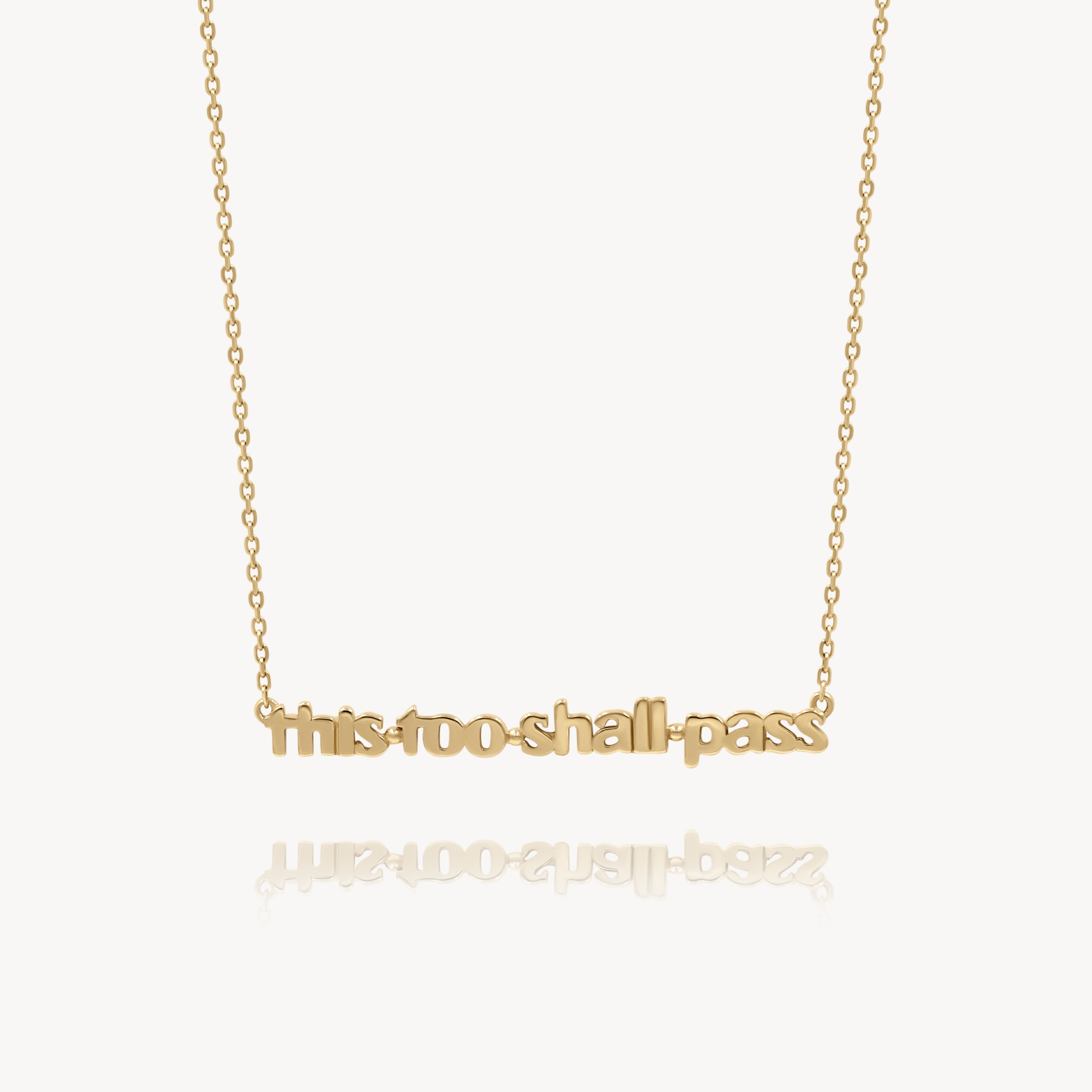 This Too Shall Pass Necklace