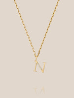 Diamond Initial Pendants