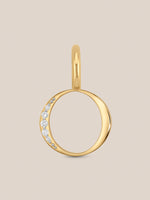 Diamond Initial Pendants