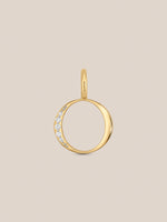 Diamond Initial Pendants