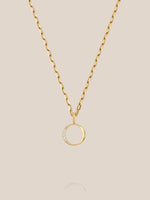 Diamond Initial Pendants