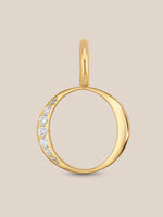 Diamond Initial Pendants