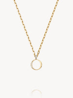 Diamond Initial Pendants