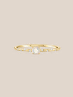 Starry Birthstone Ring