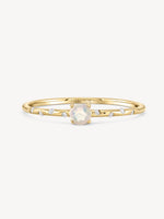Starry Birthstone Ring