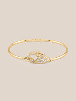 Pave Diamond Lock Bracelet