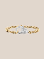 Rolo Chain Lock Bracelet