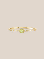 Starry Birthstone Ring
