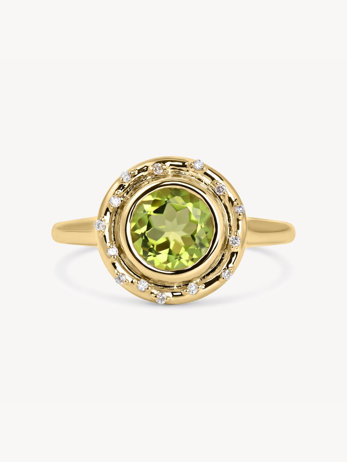 Peridot Spotlight Ring